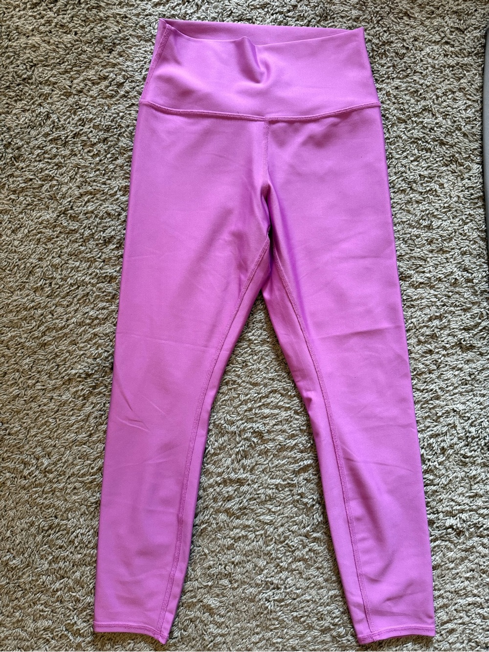 Alo Yoga 7/8 High-Waist Airlift Legging - Electric Violet Size M